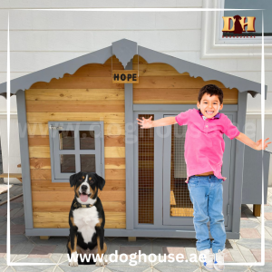 custom dog house with ac in dubai