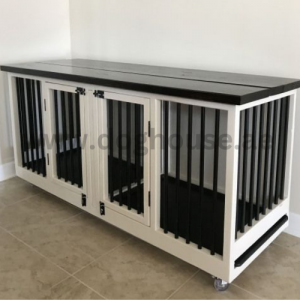 dog crate with table top
