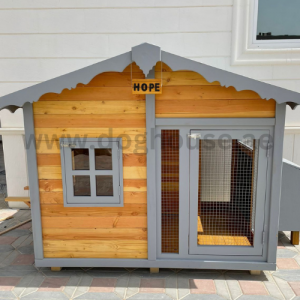 wooden dog house in KSA and GCC